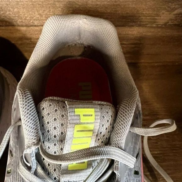 Womens Puma Speed Sutamina Gray Athletic‎ Running Sneakers Shoes Size 9 M EUC - Picture 6 of 8